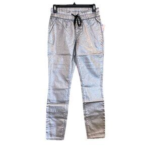 NWT JUICY COUTURE Silver \ gray Hollywood Skinny easy skinny pants, Women’s Sz 2